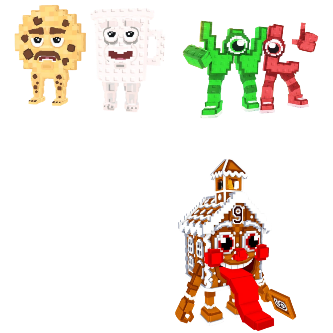 [BUNDLE] - 🥠 1x Cooki and Milki 🥠 1x W or L (WorL) 🥠 1x La Ginger Sekolah