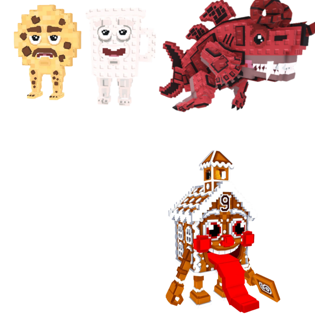 [BUNDLE] - 🎂 1x Cooki and Milki 🎂 1x La Ginger Sekolah 🎂 1x Eviledon