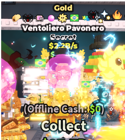 GOLD VENTOLIERO PAVONERO 2.2B/S (BRAZIL + 8 TRAITS) – STEAL A BRAINROT – FAST DELIVERY & TRUSTED #Q2R8M5