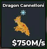 DRAGON CANNELLONI Snowy Trait 750M/S