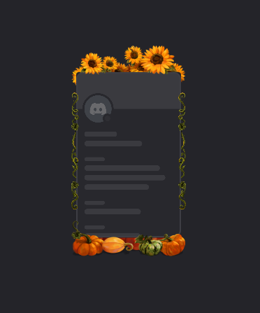 Autumn Garden Profile Frame🔥Cheap Decoration $4.99