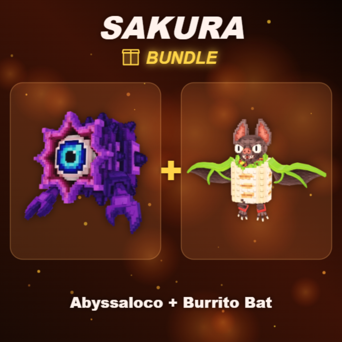 📦 BUNDLE ⭐ Abyssaloco + Burrito Bat ⭐