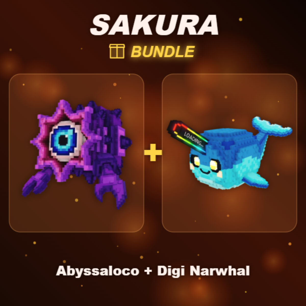 📦 BUNDLE ⭐ Abyssaloco + Digi Narwhal ⭐