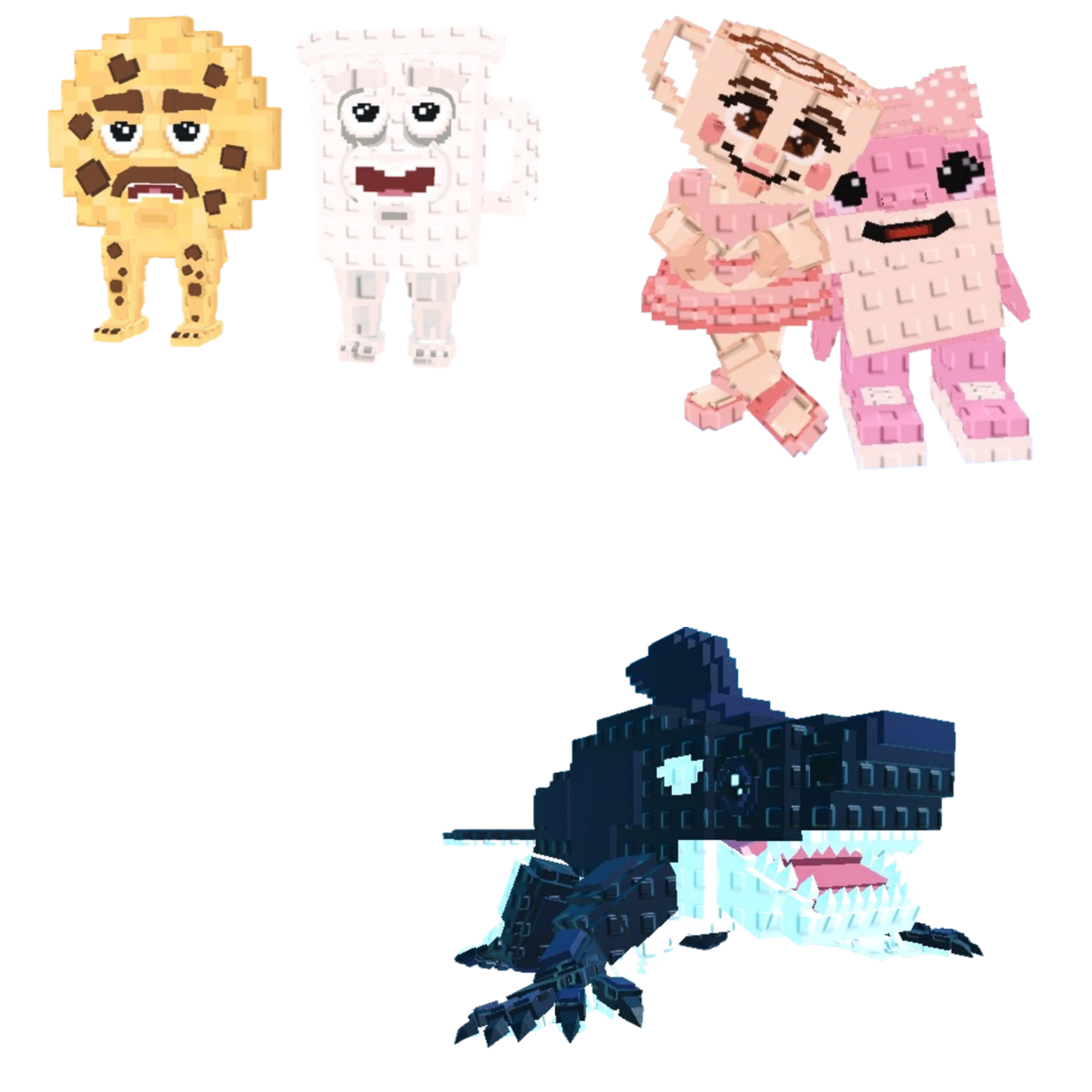 [BUNDLE] - 🍺 1x Cooki and Milki 🍺 1x Orcaledon 🍺 1x Las Sis
