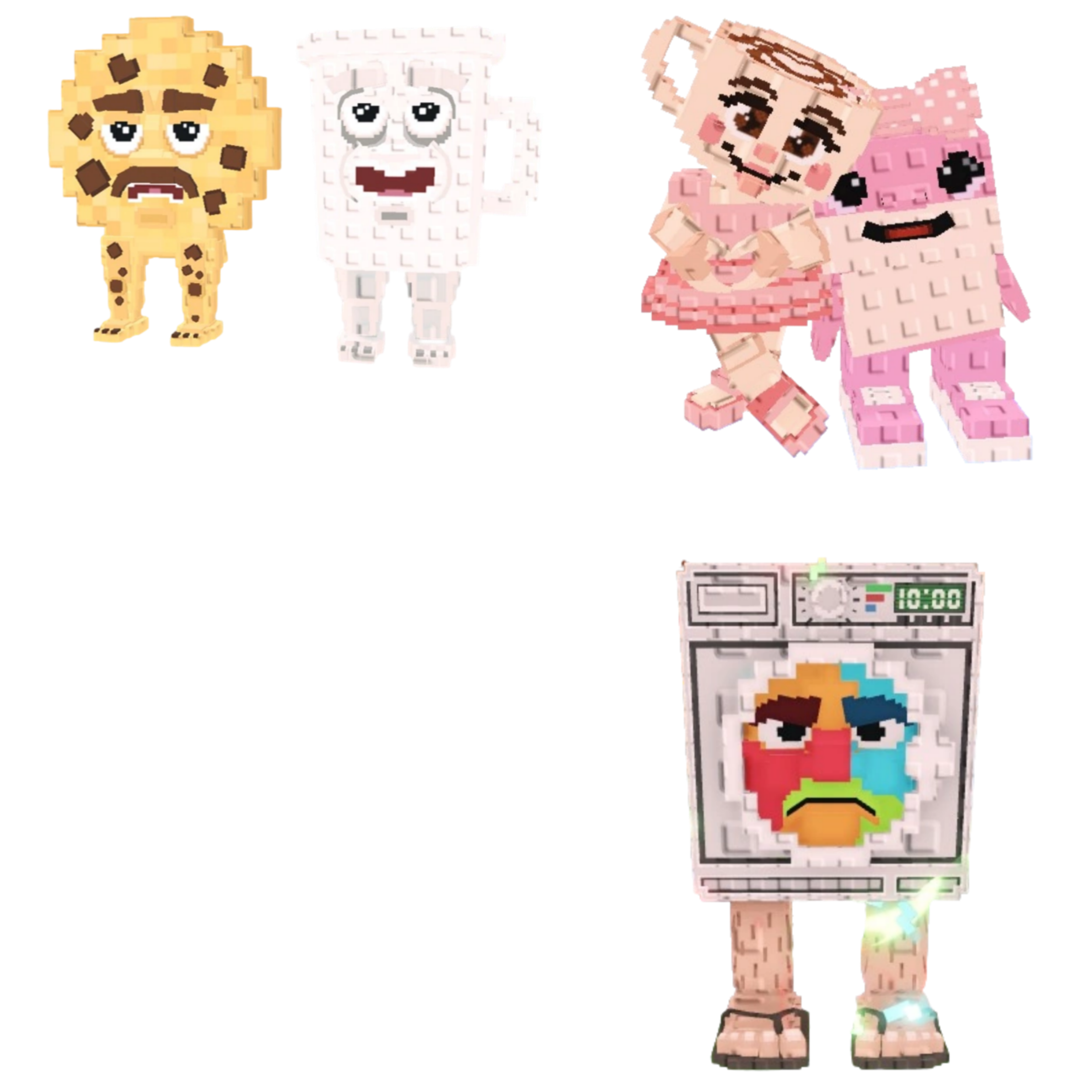 [BUNDLE] - 🥂 1x Cooki and Milki 🥂 1x Lavadorito Spinito 🥂 1x Las Sis