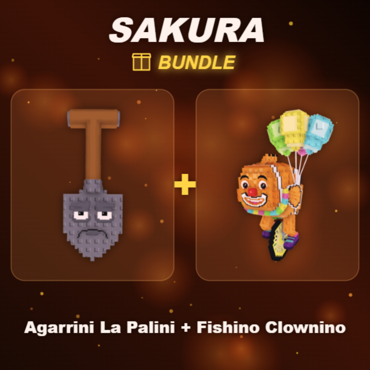 📦 BUNDLE ⭐ Agarrini La Palini + Fishino Clownino ⭐