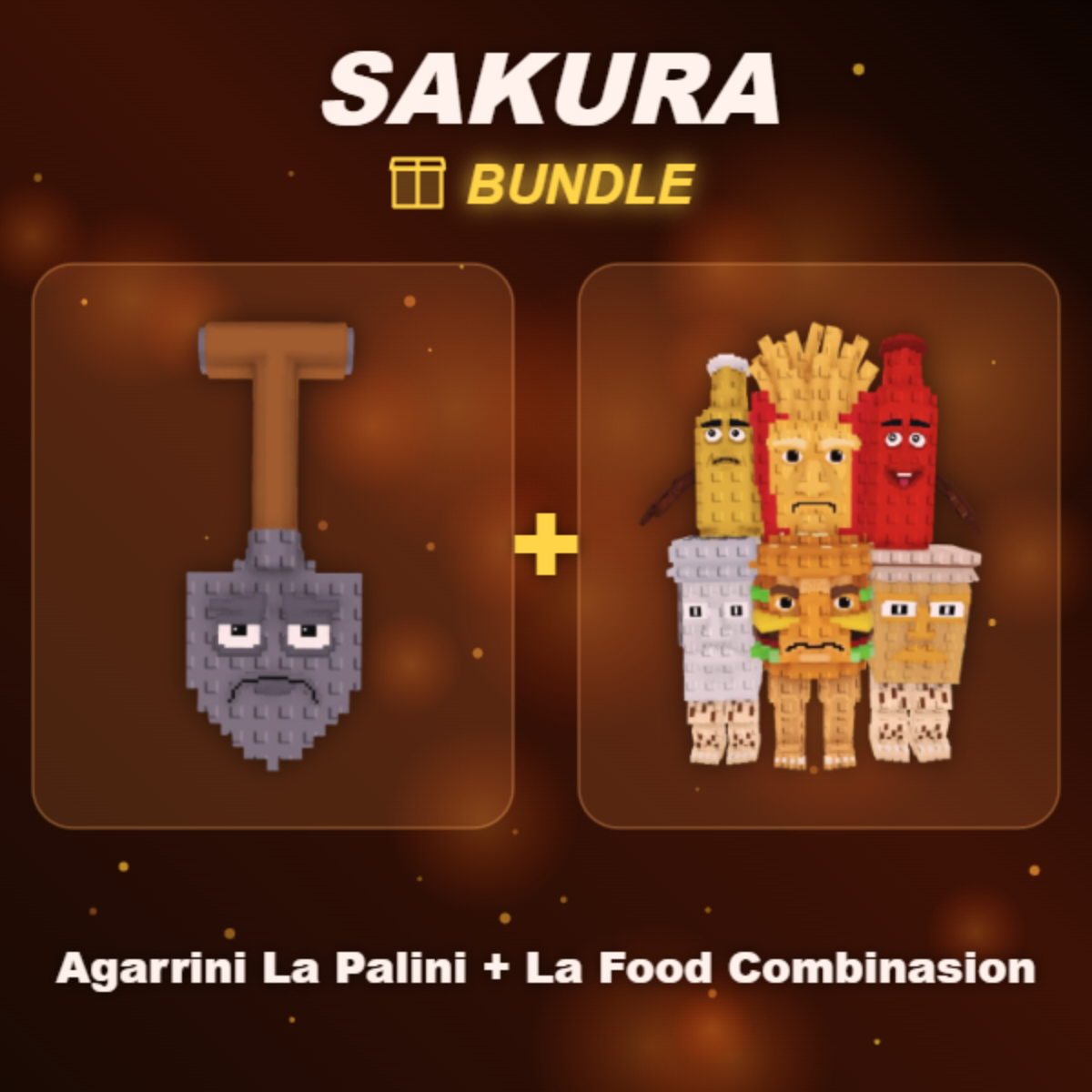 📦 BUNDLE ⭐ Agarrini La Palini + La Food Combinasion ⭐