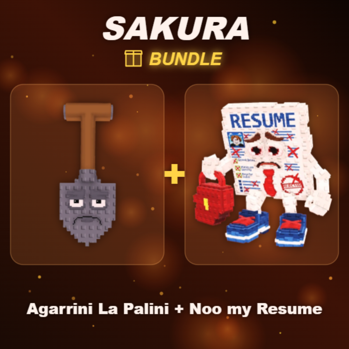 📦 BUNDLE ⭐ Agarrini La Palini + Noo my Resume ⭐