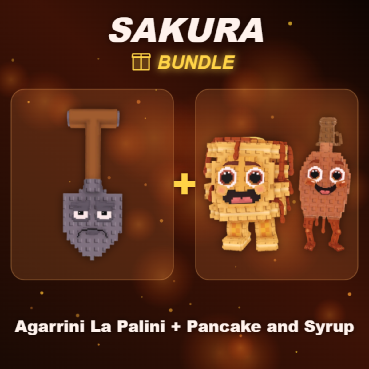 📦 BUNDLE ⭐ Agarrini La Palini + Pancake and Syrup ⭐
