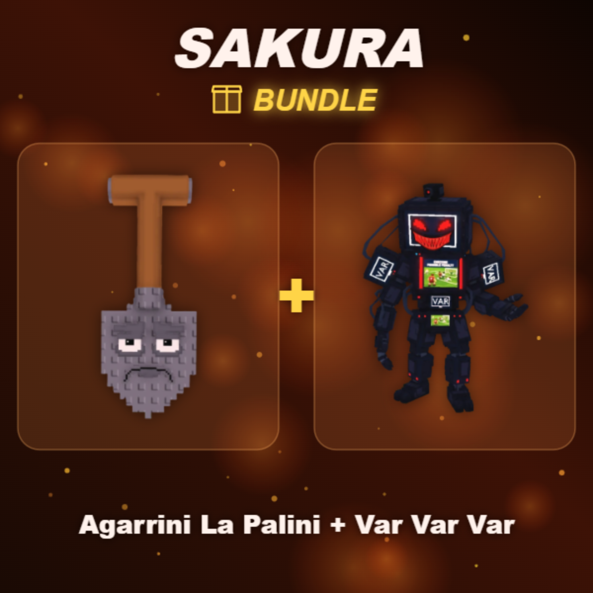 📦 BUNDLE ⭐ Agarrini La Palini + Var Var Var ⭐