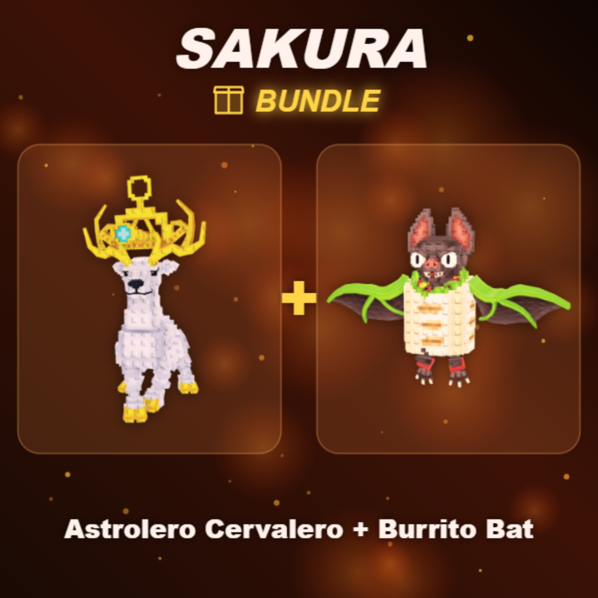 📦 BUNDLE ⭐ Astrolero Cervalero + Burrito Bat ⭐