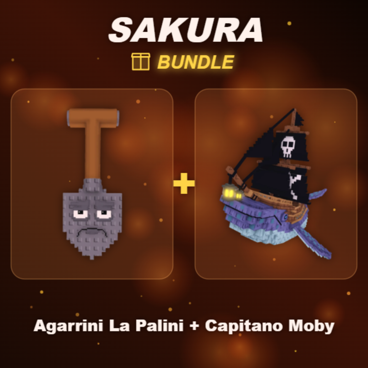 📦 BUNDLE ⭐ Agarrini La Palini + Capitano Moby ⭐