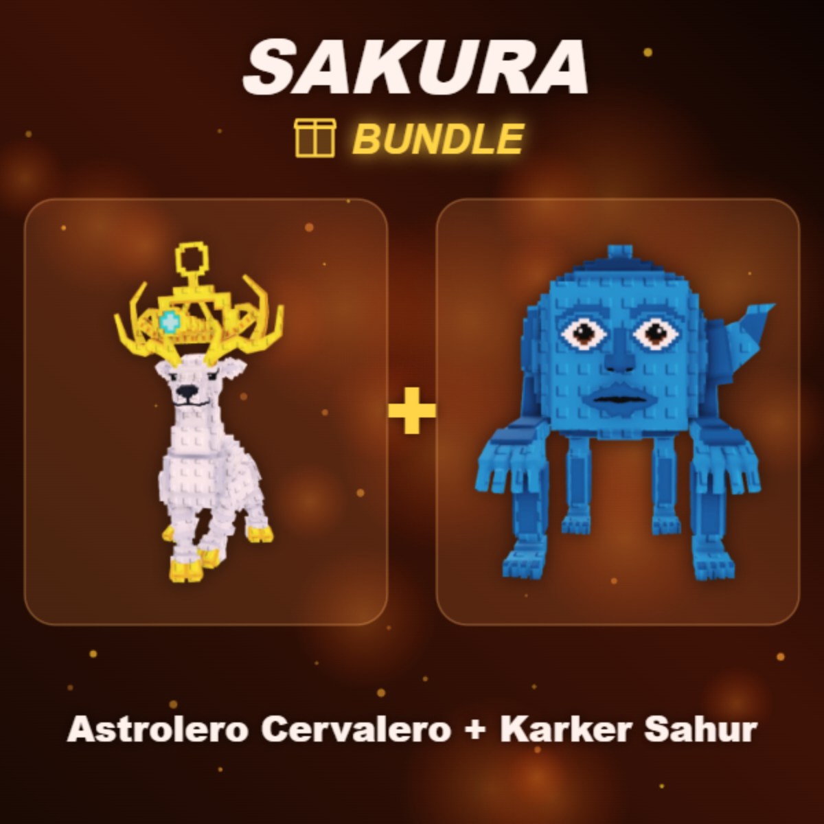 📦 BUNDLE ⭐ Astrolero Cervalero + Karker Sahur ⭐
