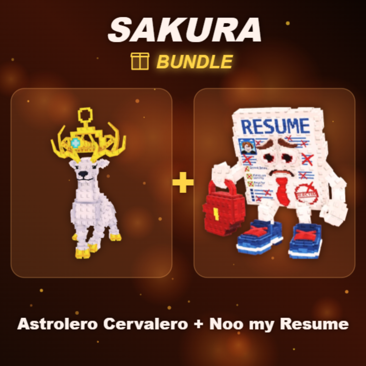 📦 BUNDLE ⭐ Astrolero Cervalero + Noo my Resume ⭐