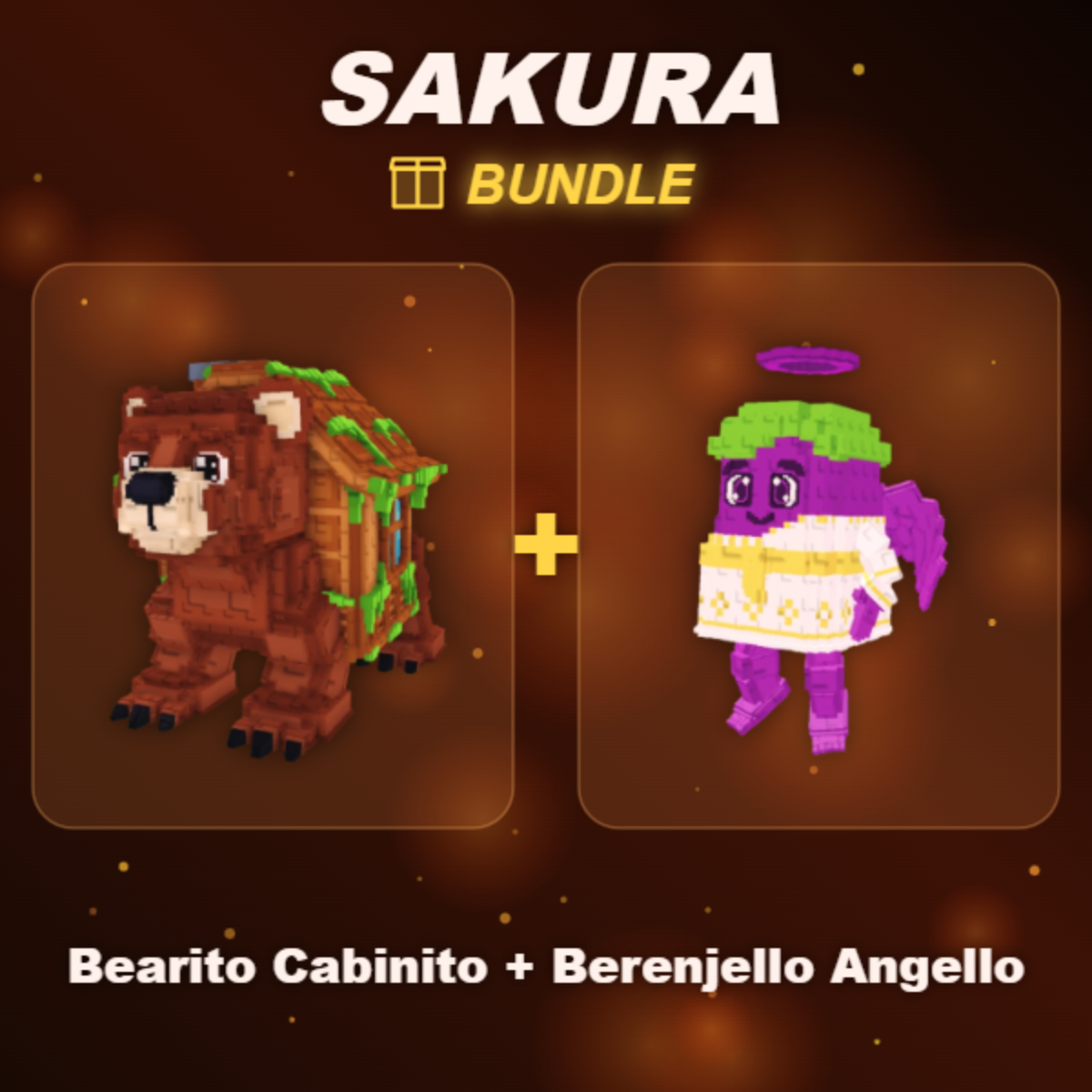 📦 BUNDLE ⭐ Bearito Cabinito + Berenjello Angello ⭐