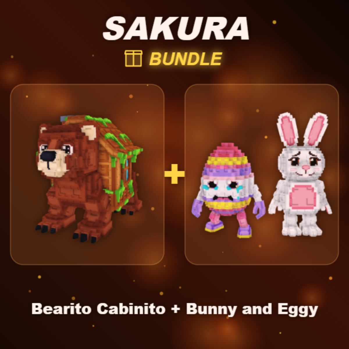 📦 BUNDLE ⭐ Bearito Cabinito + Bunny and Eggy ⭐