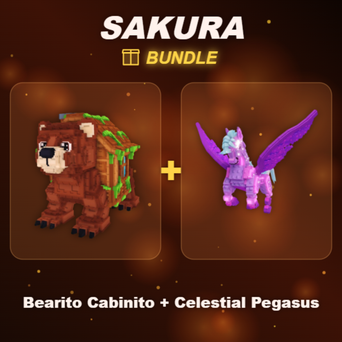 📦 BUNDLE ⭐ Bearito Cabinito + Celestial Pegasus ⭐