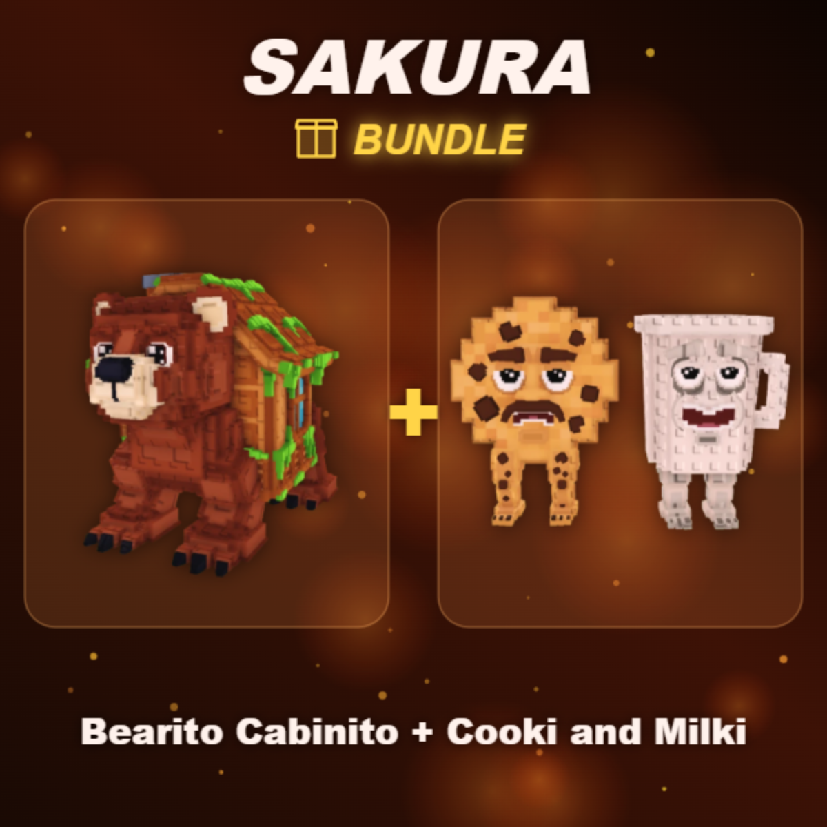 📦 BUNDLE ⭐ Bearito Cabinito + Cooki and Milki ⭐