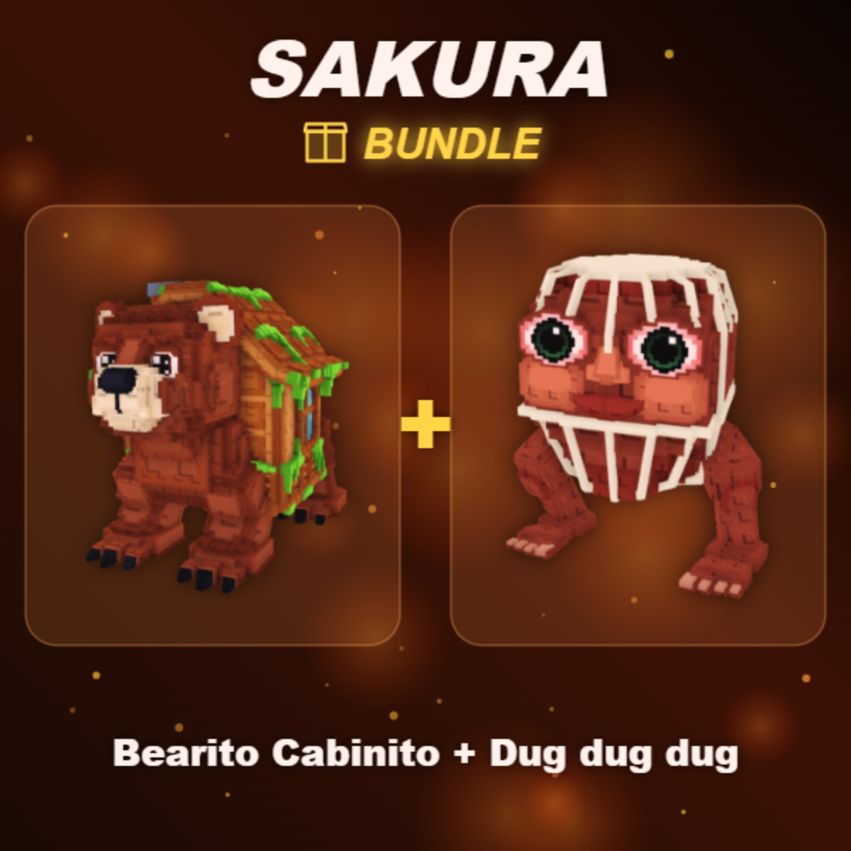 📦 BUNDLE ⭐ Bearito Cabinito + Dug dug dug ⭐
