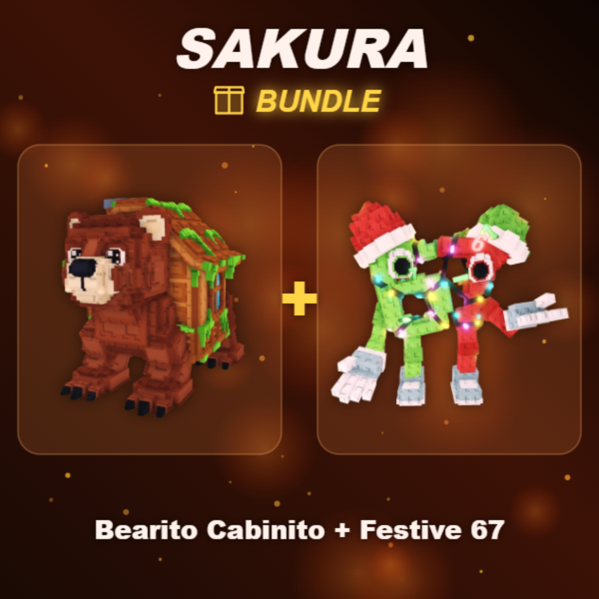📦 BUNDLE ⭐ Bearito Cabinito + Festive 67 ⭐