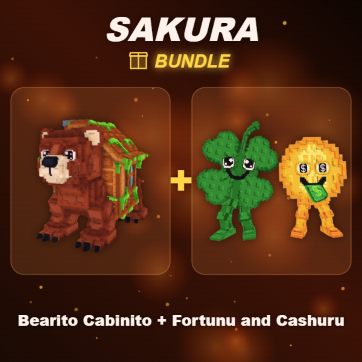 📦 BUNDLE ⭐ Bearito Cabinito + Fortunu and Cashuru ⭐