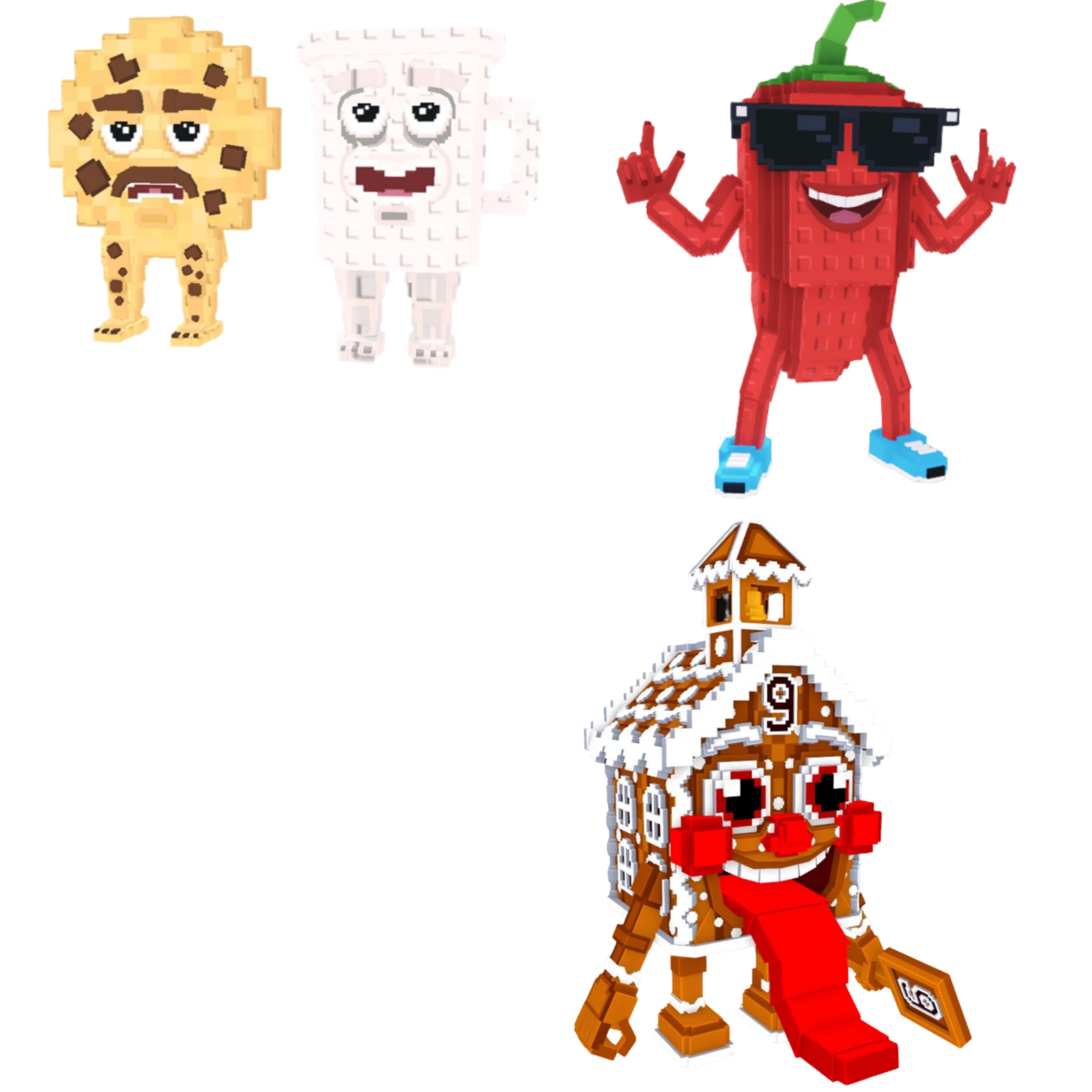 [BUNDLE] - 🎁 1x Cooki and Milki 🎁 1x Chillin Chili 🎁 1x La Ginger Sekolah
