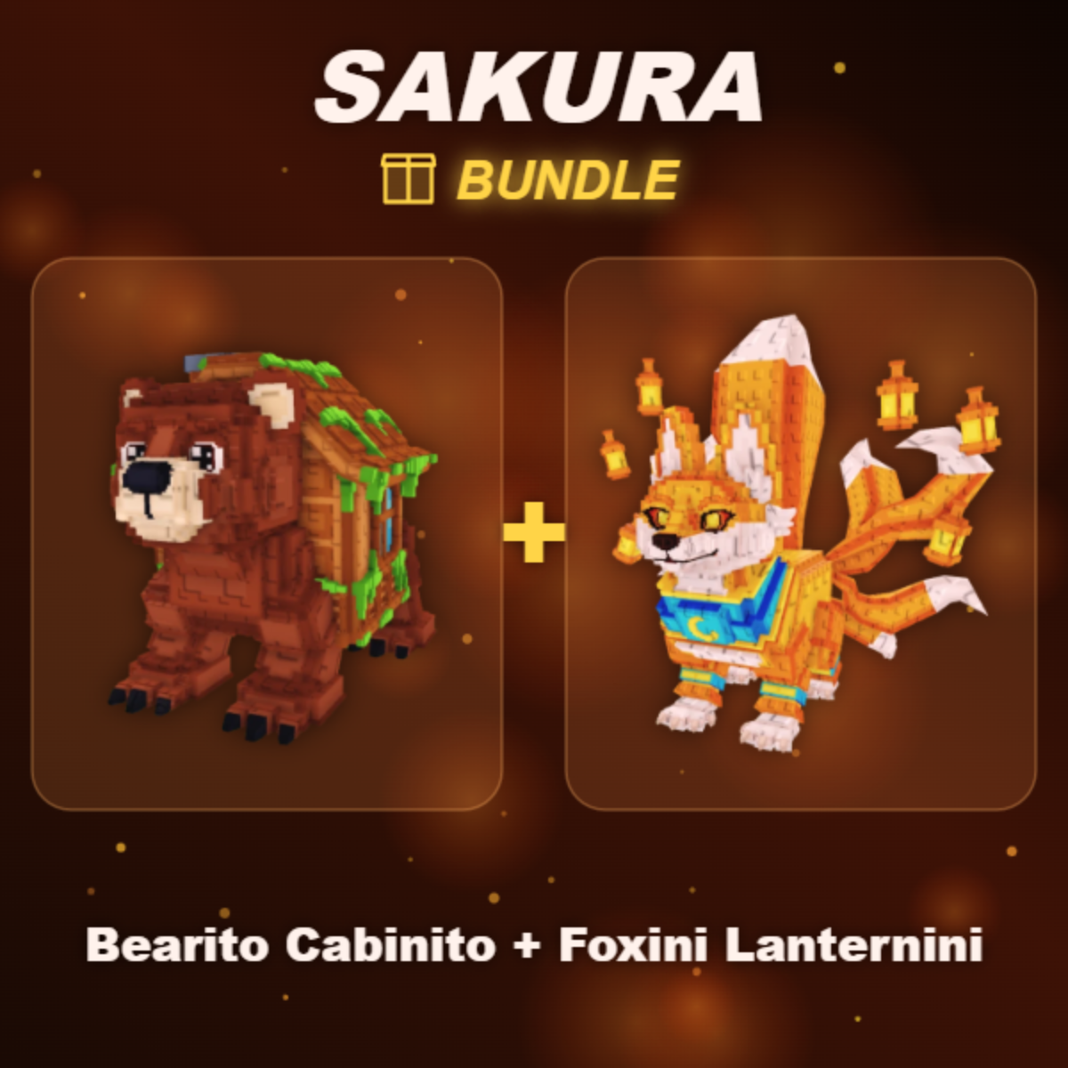 📦 BUNDLE ⭐ Bearito Cabinito + Foxini Lanternini ⭐