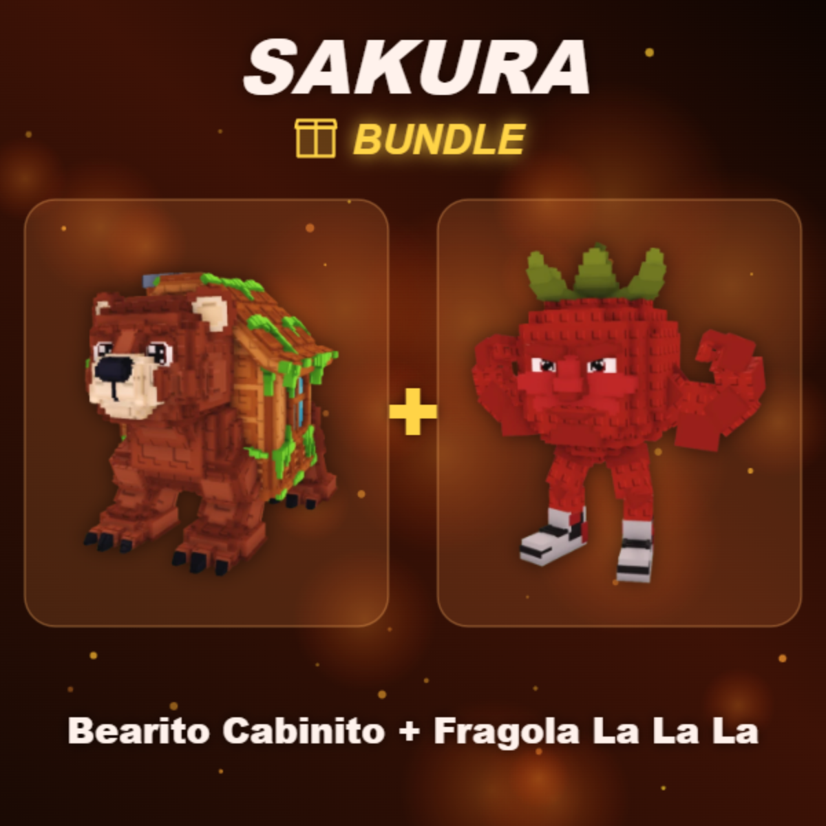📦 BUNDLE ⭐ Bearito Cabinito + Fragola La La La ⭐