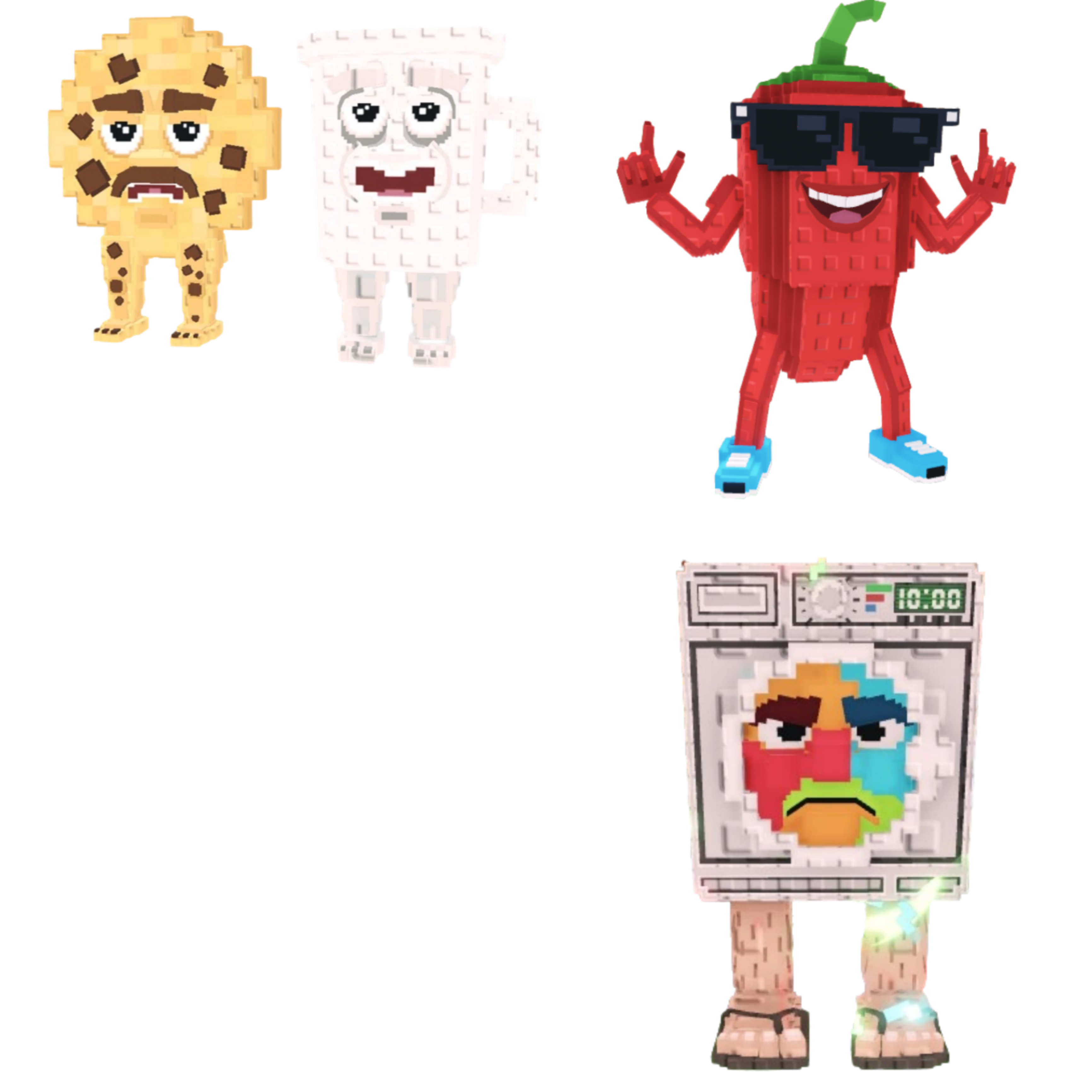 [BUNDLE] - 🎟️ 1x Cooki and Milki 🎟️ 1x Chillin Chili 🎟️ 1x Lavadorito Spinito