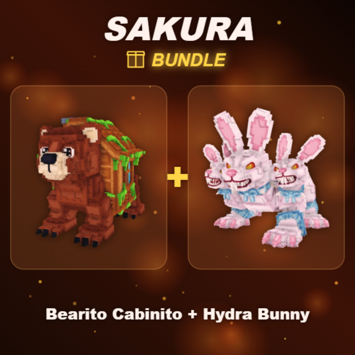 📦 BUNDLE ⭐ Bearito Cabinito + Hydra Bunny ⭐