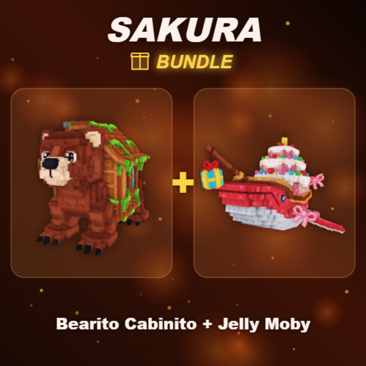 📦 BUNDLE ⭐ Bearito Cabinito + Jelly Moby ⭐
