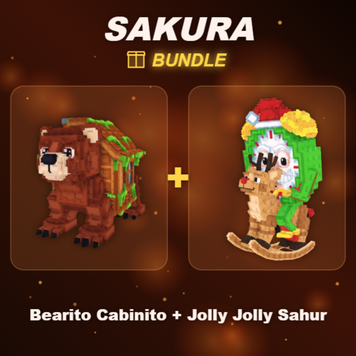 📦 BUNDLE ⭐ Bearito Cabinito + Jolly Jolly Sahur ⭐