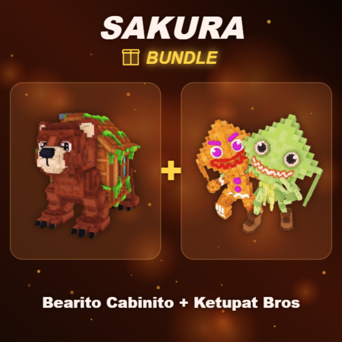 📦 BUNDLE ⭐ Bearito Cabinito + Ketupat Bros ⭐