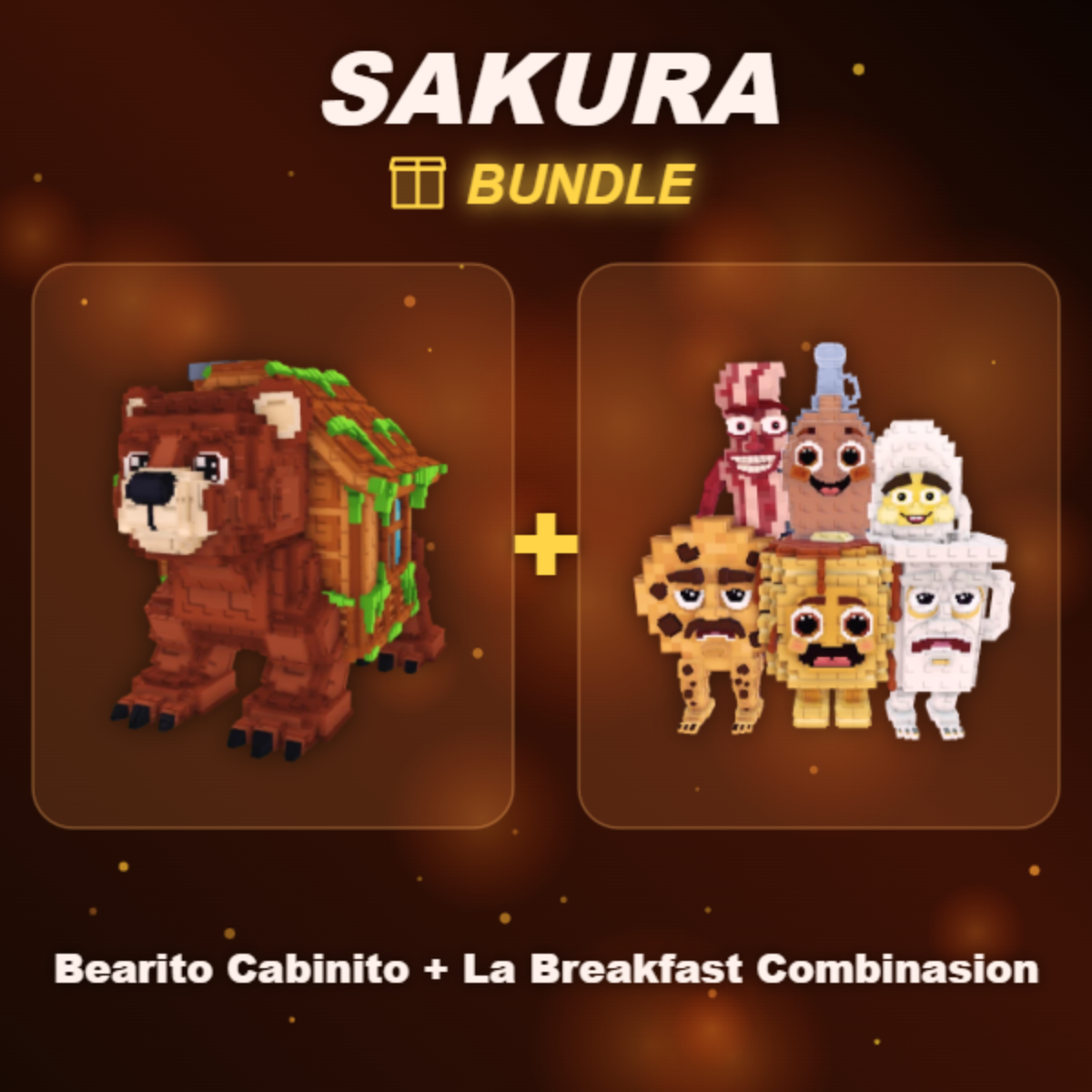 📦 BUNDLE ⭐ Bearito Cabinito + La Breakfast Combinasion ⭐