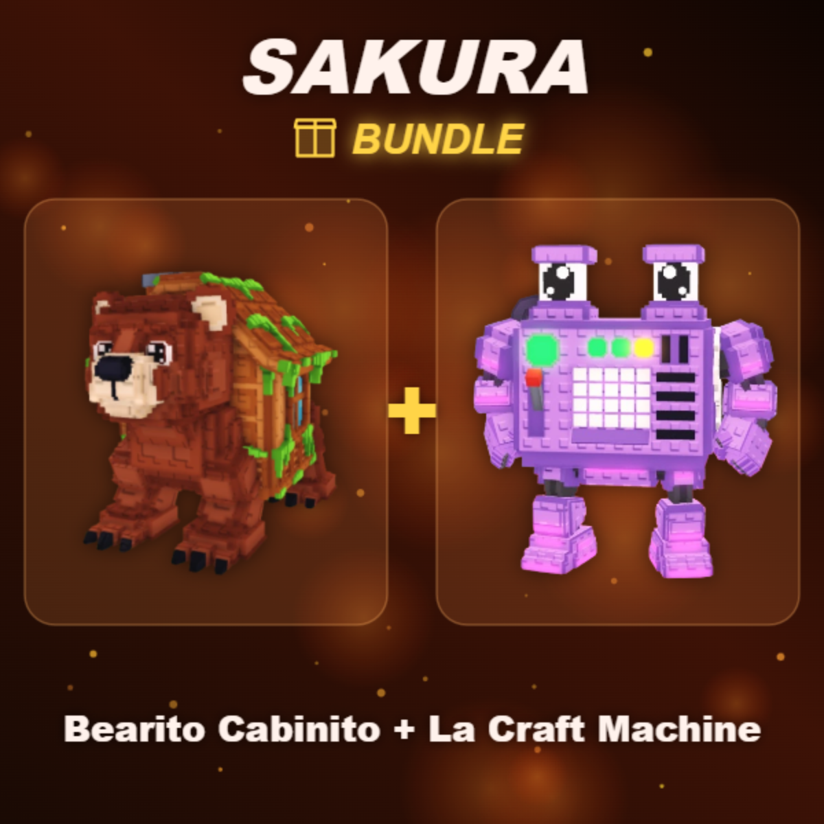 📦 BUNDLE ⭐ Bearito Cabinito + La Craft Machine ⭐