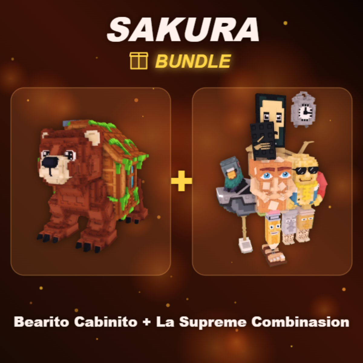 📦 BUNDLE ⭐ Bearito Cabinito + La Supreme Combinasion ⭐