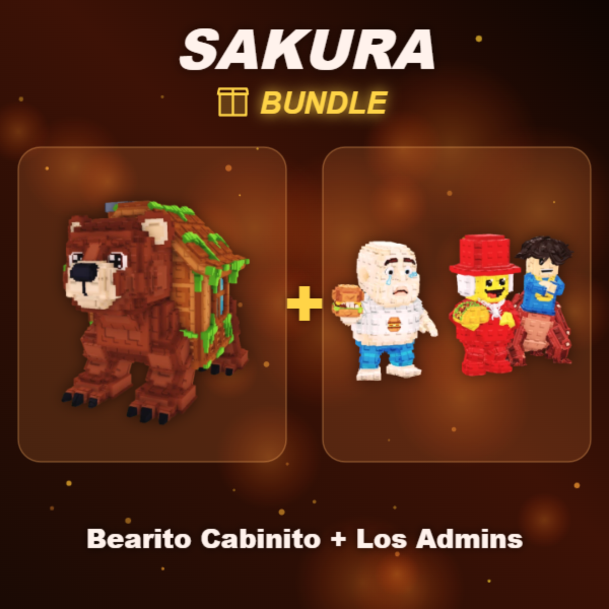 📦 BUNDLE ⭐ Bearito Cabinito + Los Admins ⭐