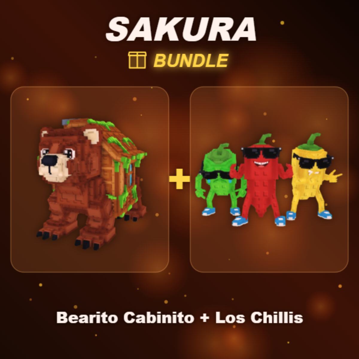 📦 BUNDLE ⭐ Bearito Cabinito + Los Chillis ⭐