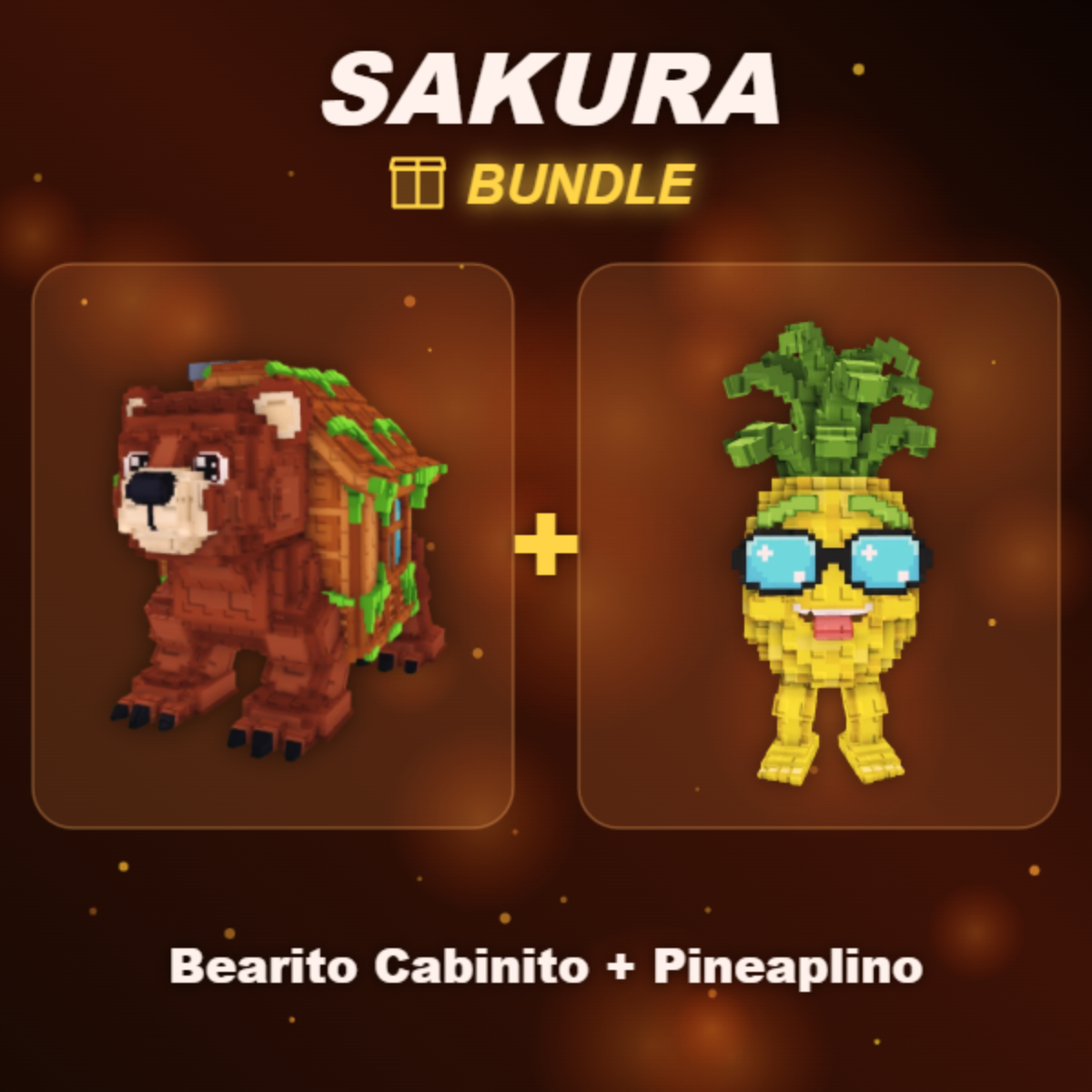 📦 BUNDLE ⭐ Bearito Cabinito + Pineaplino ⭐