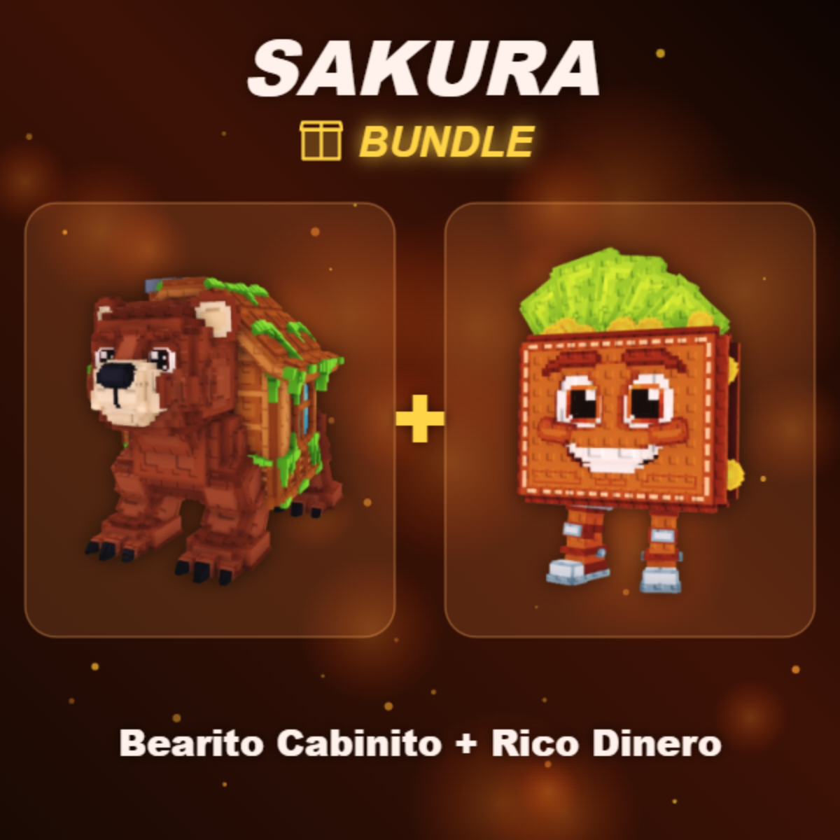 📦 BUNDLE ⭐ Bearito Cabinito + Rico Dinero ⭐