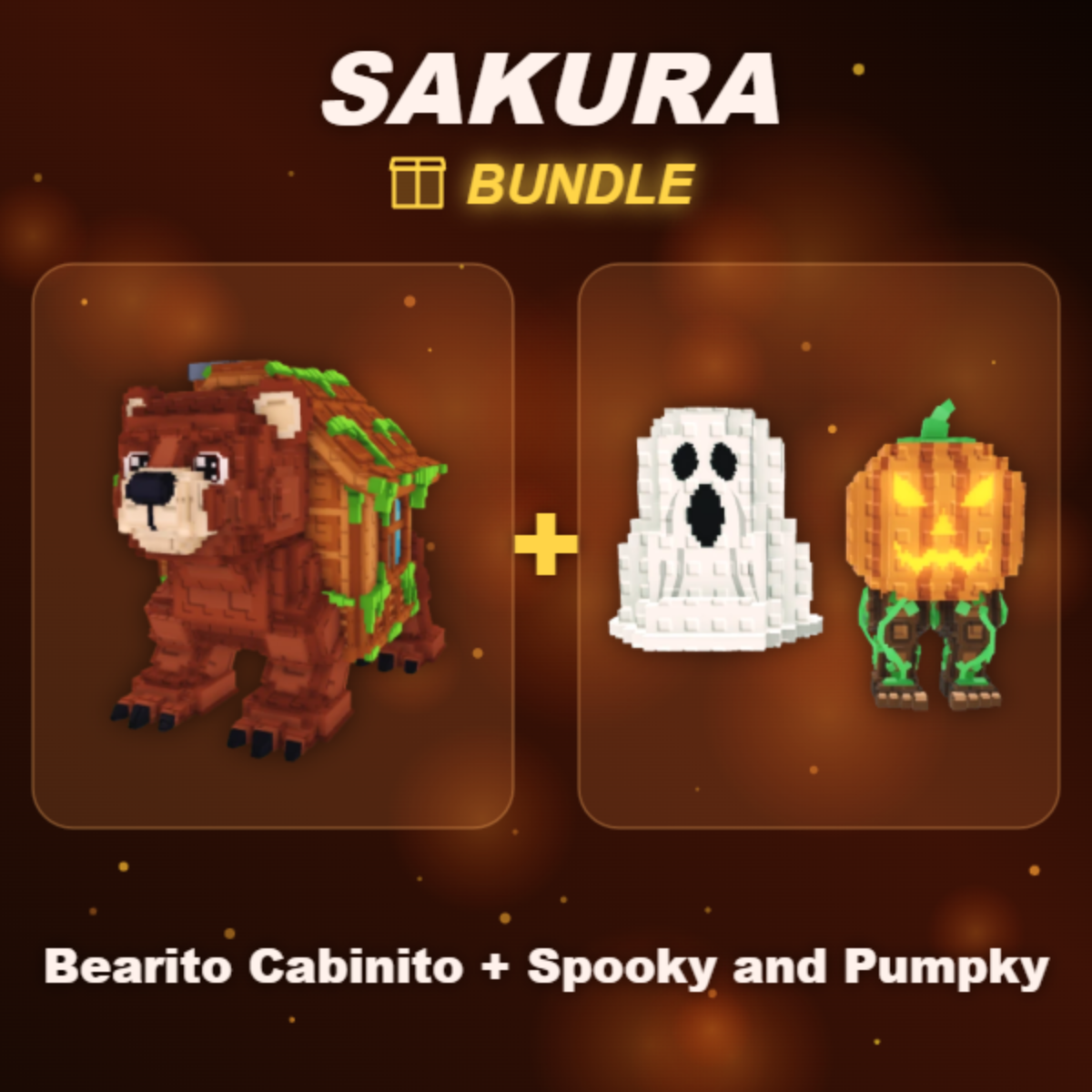 📦 BUNDLE ⭐ Bearito Cabinito + Spooky and Pumpky ⭐