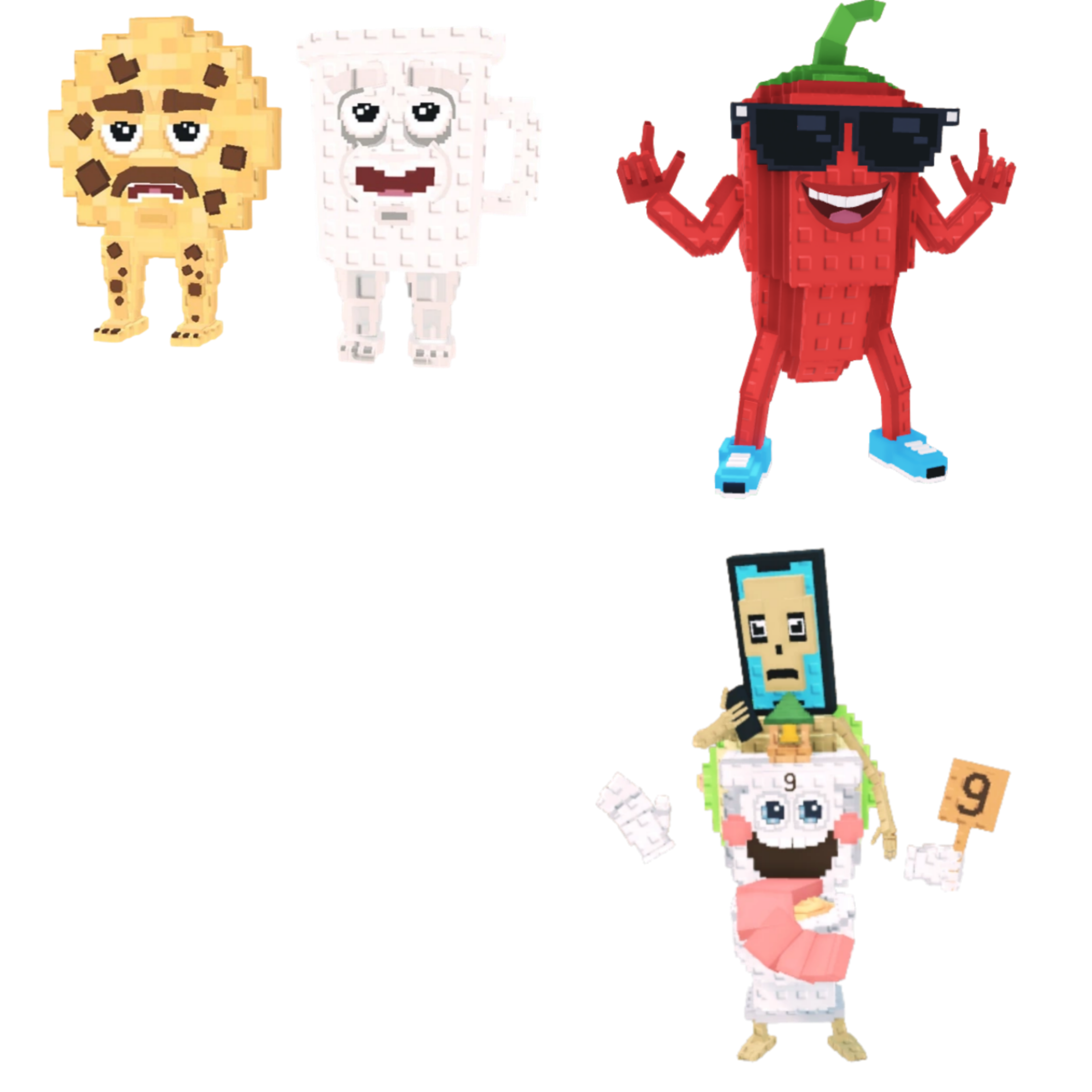 [BUNDLE] - 🪁 1x Cooki and Milki 🪁 1x La Secret Combinasion 🪁 1x Chillin Chili