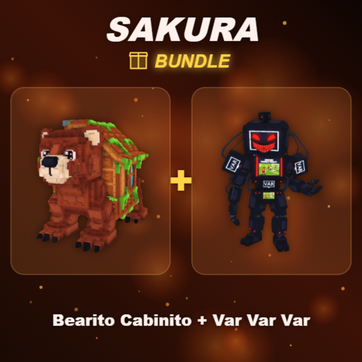 📦 BUNDLE ⭐ Bearito Cabinito + Var Var Var ⭐