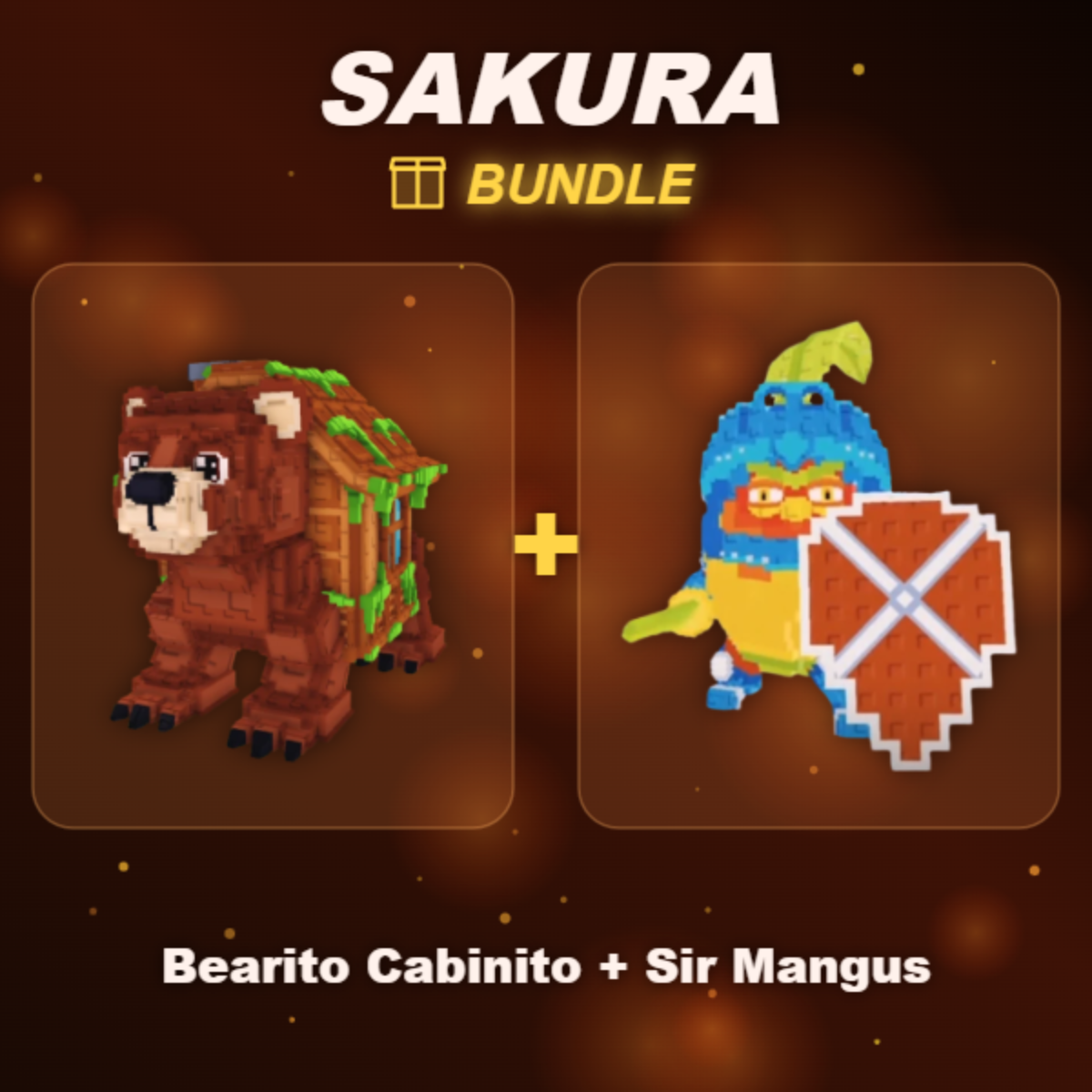 📦 BUNDLE ⭐ Bearito Cabinito + Sir Mangus ⭐