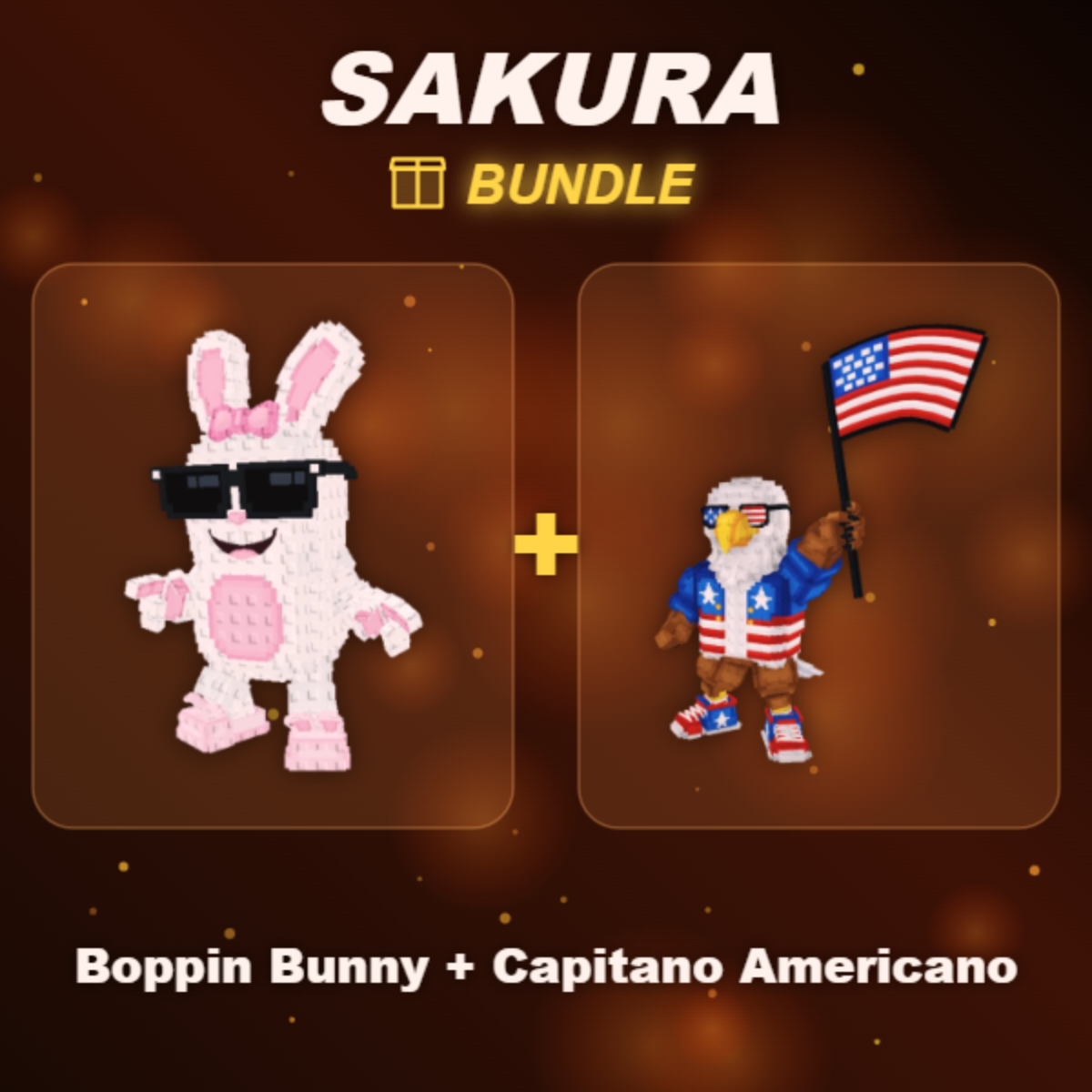 📦 BUNDLE ⭐ Boppin Bunny + Capitano Americano ⭐