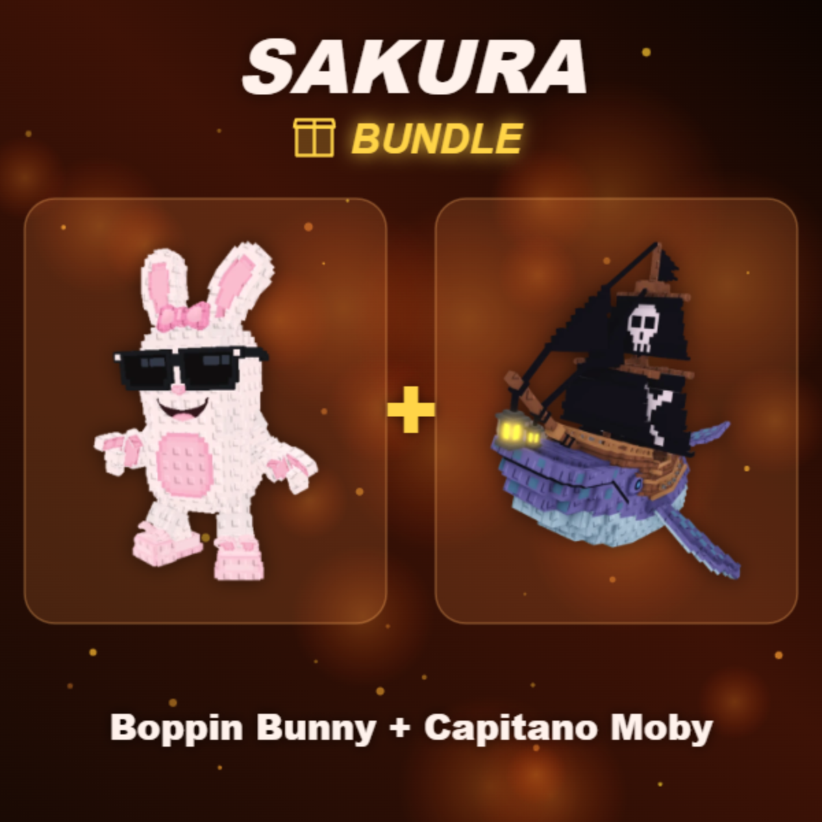 📦 BUNDLE ⭐ Boppin Bunny + Capitano Moby ⭐