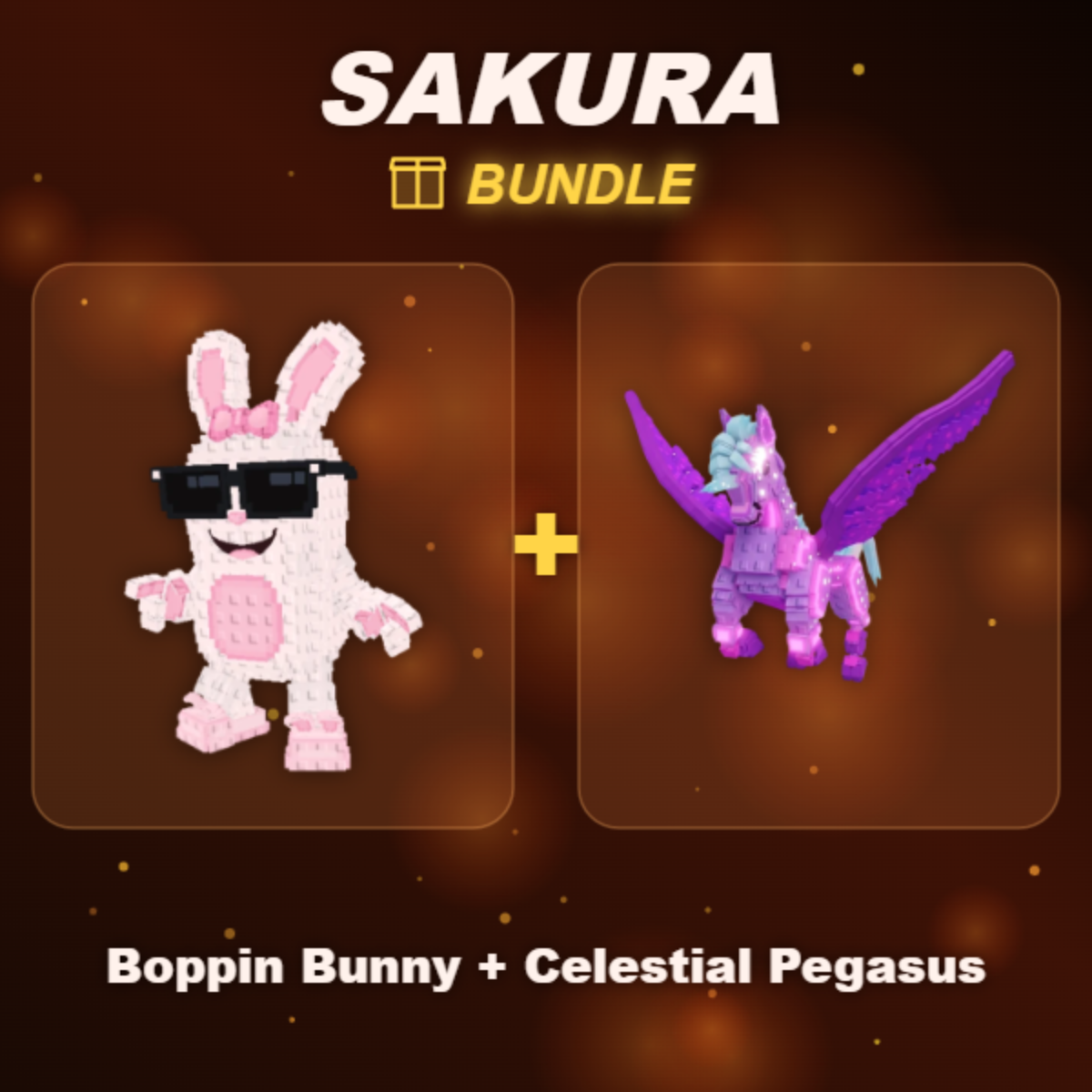 📦 BUNDLE ⭐ Boppin Bunny + Celestial Pegasus ⭐
