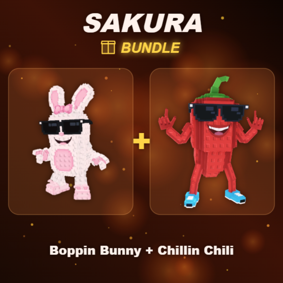 📦 BUNDLE ⭐ Boppin Bunny + Chillin Chili ⭐