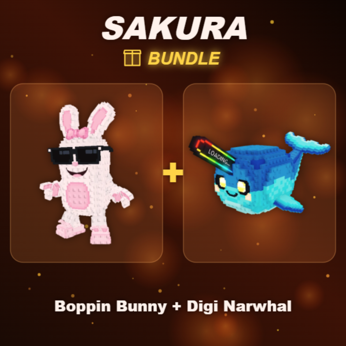 📦 BUNDLE ⭐ Boppin Bunny + Digi Narwhal ⭐