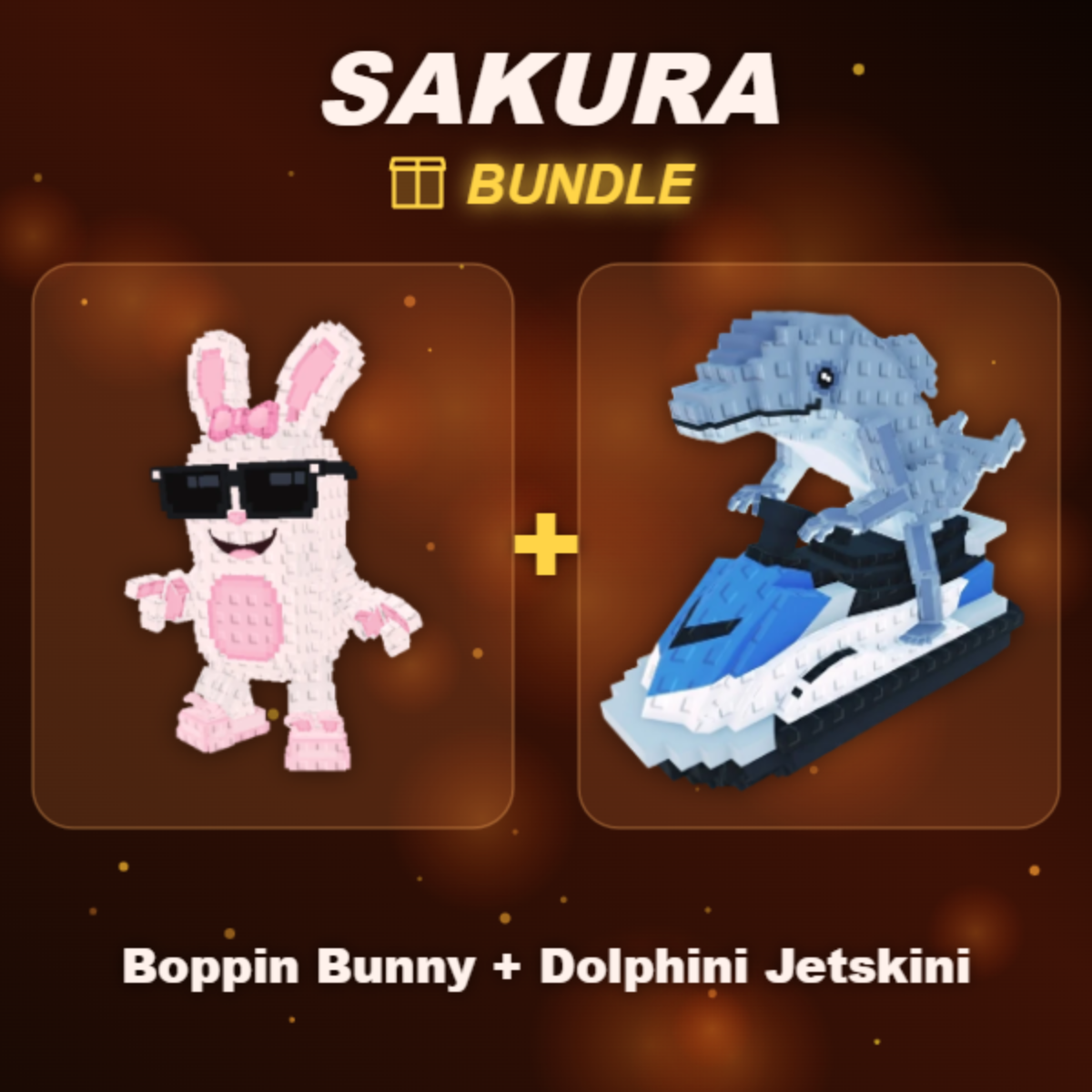 📦 BUNDLE ⭐ Boppin Bunny + Dolphini Jetskini ⭐